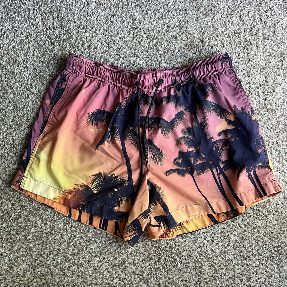 NWOT Men's H&M Bathing Suit size Large w/Lining